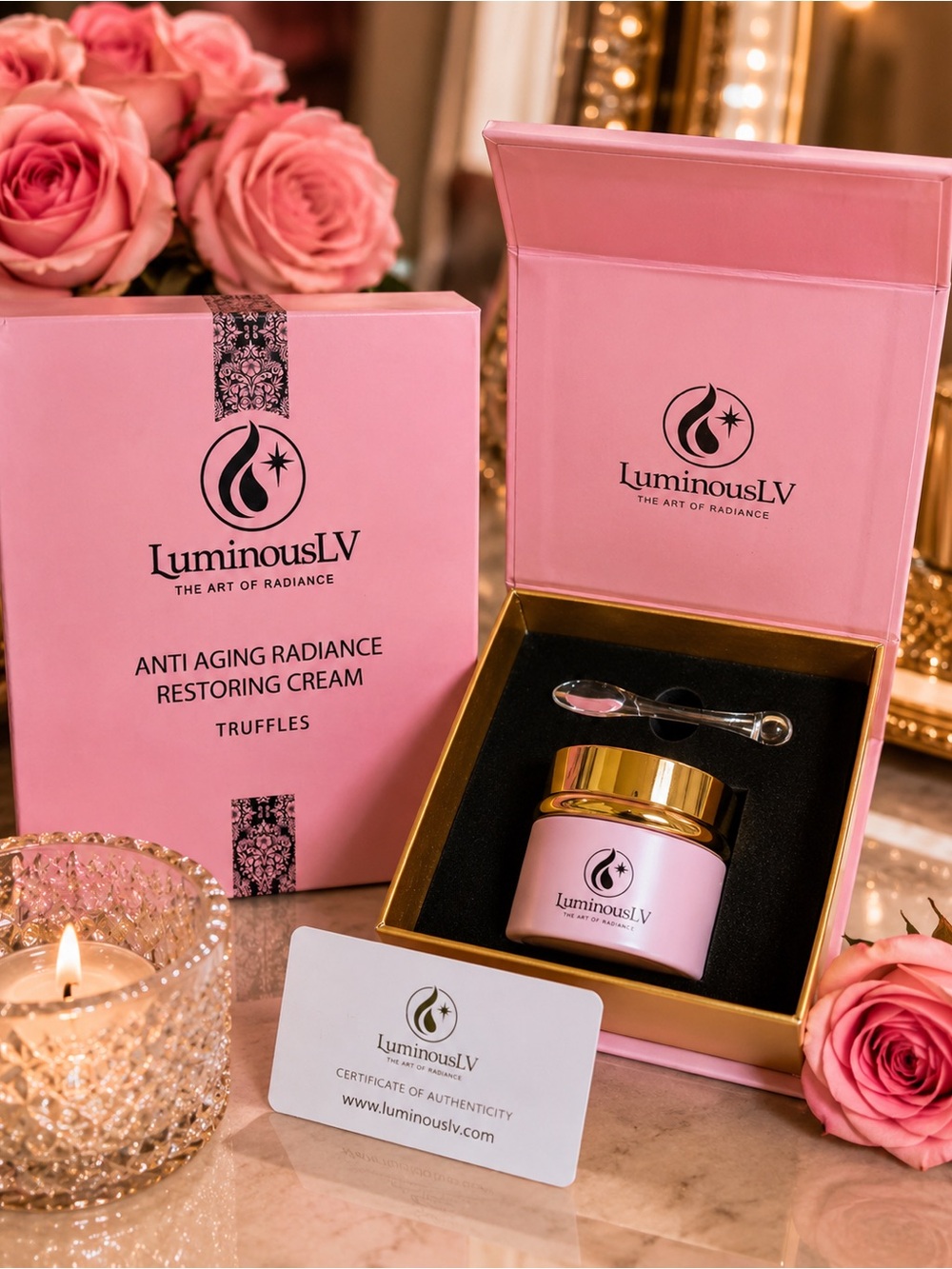 LuminousLV Luxury Facial Treatment Gift Set
